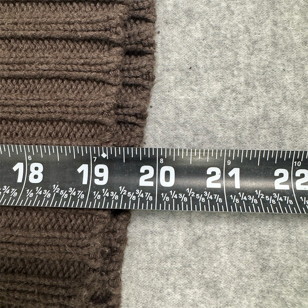 Quince Organic Cotton Striped Crew Sweater Womens Size S Brown Pullover - Picture 8 of 13